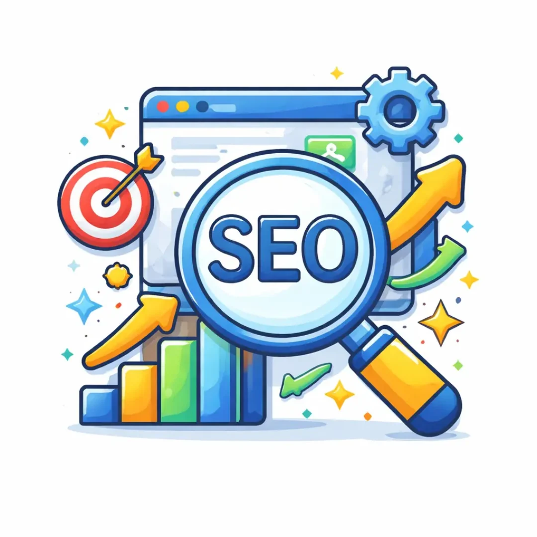 “Digital growth symbol designed by the best digital marketing agency in Ahmedabad